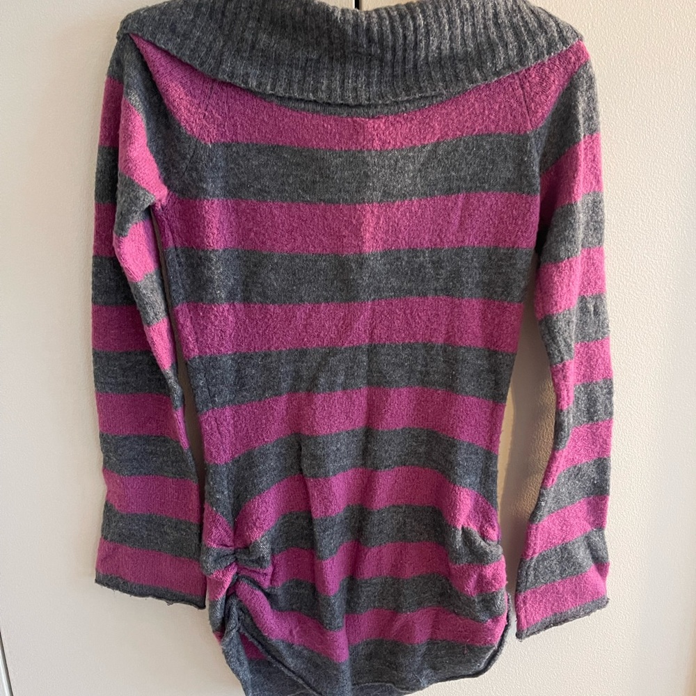 Soft Sonly Sky Long Cowl Neck Sweater - Picture 8 of 13